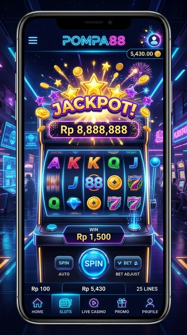 Pengguna mengunduh aplikasi dengan mudah melalui pompa88.