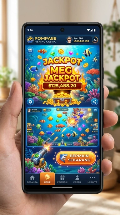 Fitur pencarian cepat di aplikasi pompa88.